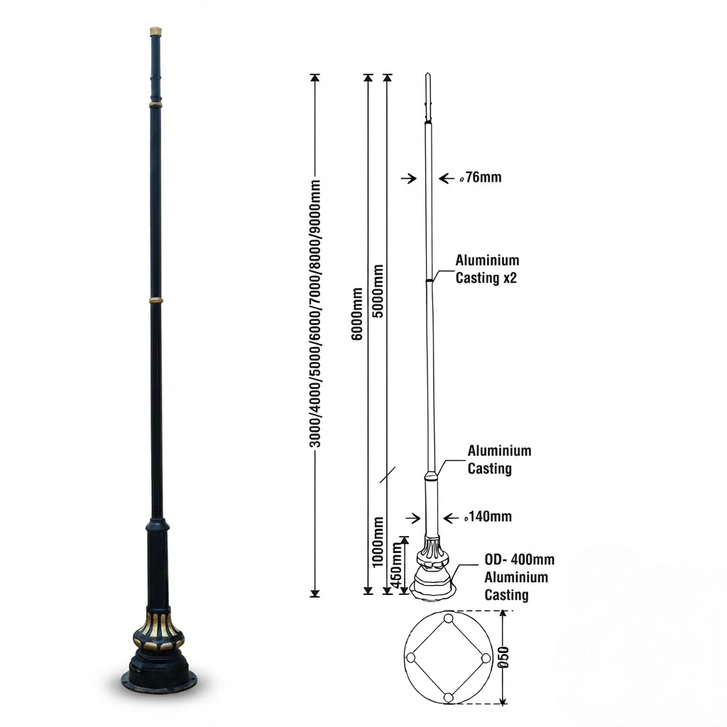 Camera Signal Pole